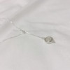 《冰心》水晶項鏈 藍月光石 海藍寶 薰衣草紫水晶 黑髮晶 葡萄石 粉晶 太陽石 金髮晶925銀